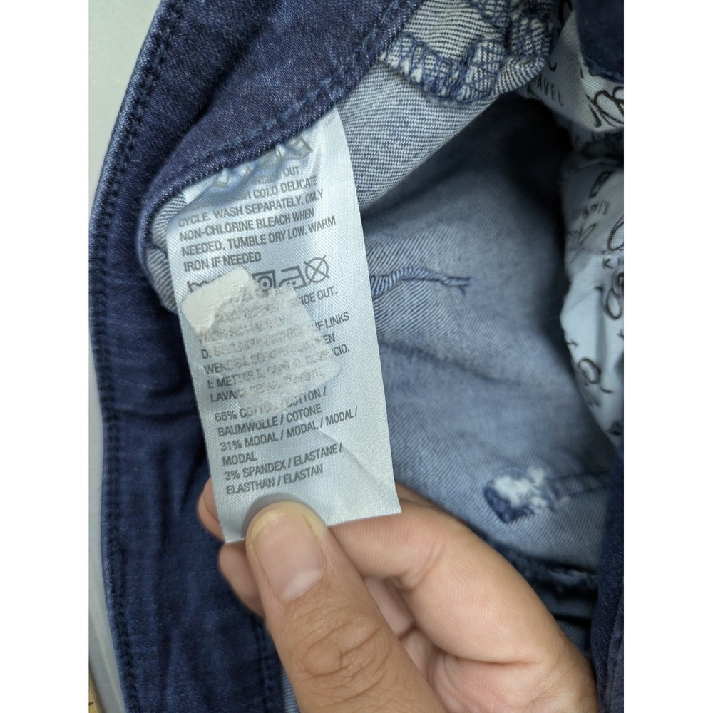 Mid Rise Straight Jeans Women's 2 Casual‎ Zipper Pockets - Picture 4 of 8